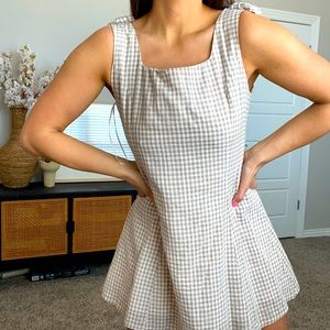 Verge Girl Gingham Babydoll Dress